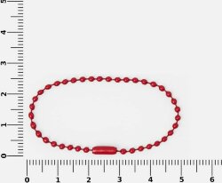 Цепочка для крепления Sharic, красная