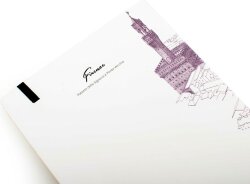 Тетрадь Pininfarina Stone Paper ITALIAN BEAUTY FIRENZE 14х21см каменная бумага, 64 листа, линованная