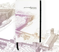 Тетрадь Pininfarina Stone Paper ITALIAN BEAUTY FIRENZE 14х21см каменная бумага, 64 листа, линованная
