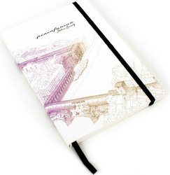 Тетрадь Pininfarina Stone Paper ITALIAN BEAUTY FIRENZE 14х21см каменная бумага, 64 листа, линованная