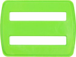Пряжка-регулятор ремня Fermo, зеленый неон