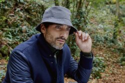 Панама GHIBLI, тёмно-синий/тёмно-серый, 100% нейлон, подкалдка 100% полиэстер, 120 г/м2, темно-синий, темно-ерый