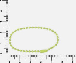 Цепочка для крепления Sharic, желтый неон