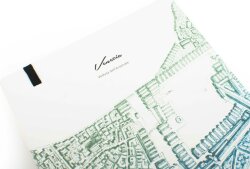 Тетрадь Pininfarina Stone Paper ITALIAN BEAUTY VENEZIA 14х21см каменная бумага, 64 листа, линованная
