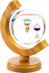 Термометр-шар «Галилео» в деревянном корпусе