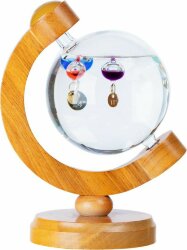 Термометр-шар «Галилео» в деревянном корпусе