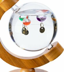 Термометр-шар «Галилео» в деревянном корпусе