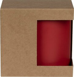 Коробка для кружки с окном Cupcase, крафт