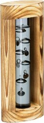 Термометр «Галилей» в деревянном корпусе, серый