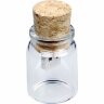 Флешнакопитель в виде пробки в бутылочке (Bottle.8.W, I= 8 Гб, Деревянный корпус, стеклянные вставки. Без перс.)