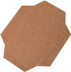 Коробка для кружки 23501 с подиумом, размер 11,9 х 8,6 х 15,2 см, микрогофрокартон, коричневый