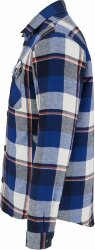Куртка-рубашка оверсайз унисекс Sol's Noah, синяя, размер XS/S