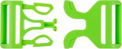 Застежка-пряжка Fibbia, зеленый неон