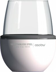 Термобокал для вина Asobu WINE KUZIE 440 мл, белый