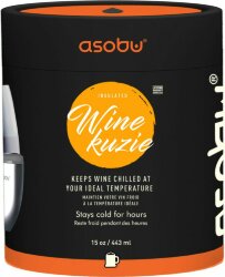Термобокал для вина Asobu WINE KUZIE 440 мл, белый