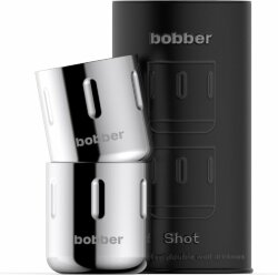 Набор из двух стальных шотов с двойными стенками bobber Shot-100 Glossy