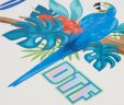 Футболка унисекс KRIS, 100% хлопок, 150 гр., белая (теплого оттенка), размер XXXL Parrots