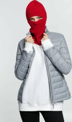 Шапка-балаклава Helma, красная