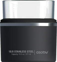 Термобокал Asobu ROCKS для крепких напитков 310 мл, черный