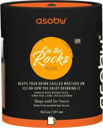 Термобокал Asobu ROCKS для крепких напитков 310 мл, черный